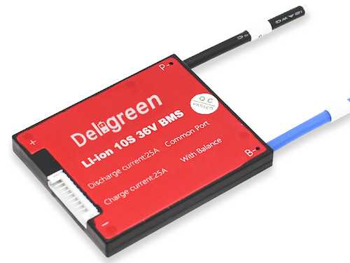 Deligreen Li-ion 10S 16V Battery Managment System